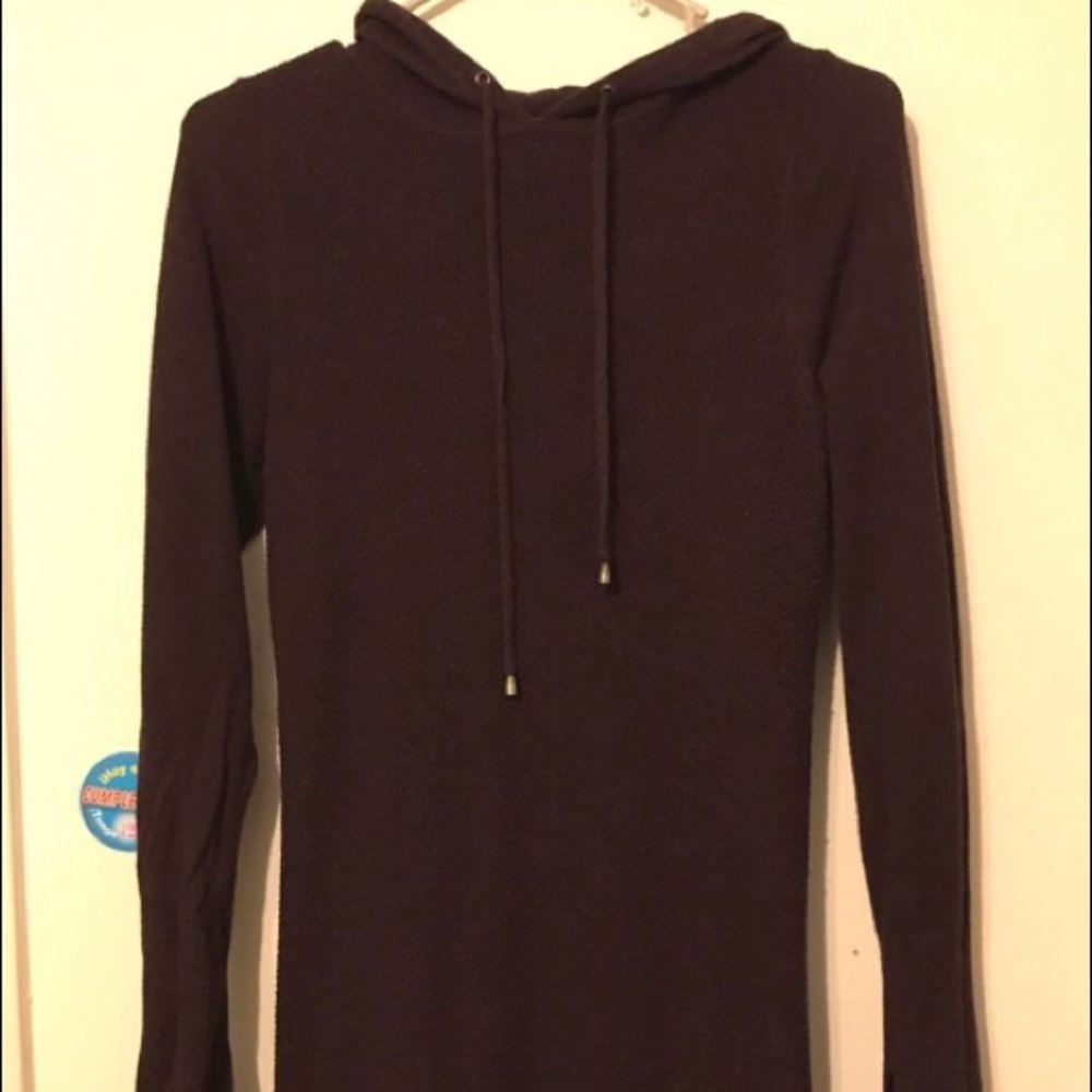 Mini Dress W/ Hoodie